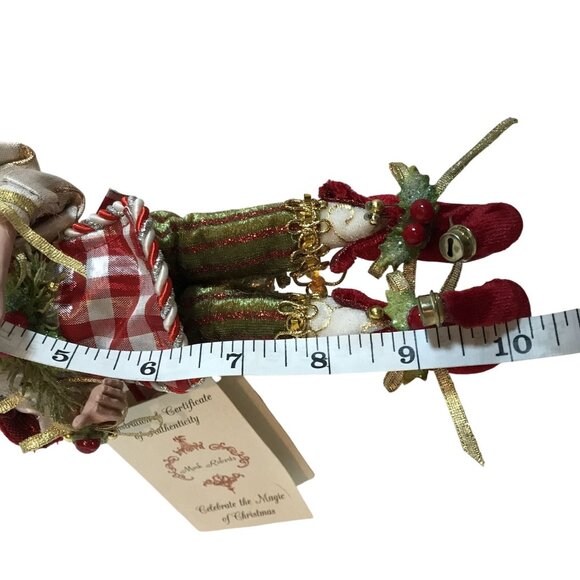 Mark Roberts Christmas Fairy 10" Ornament Certificate Limited Ed. Sugar & Spice - Picture 6 of 11